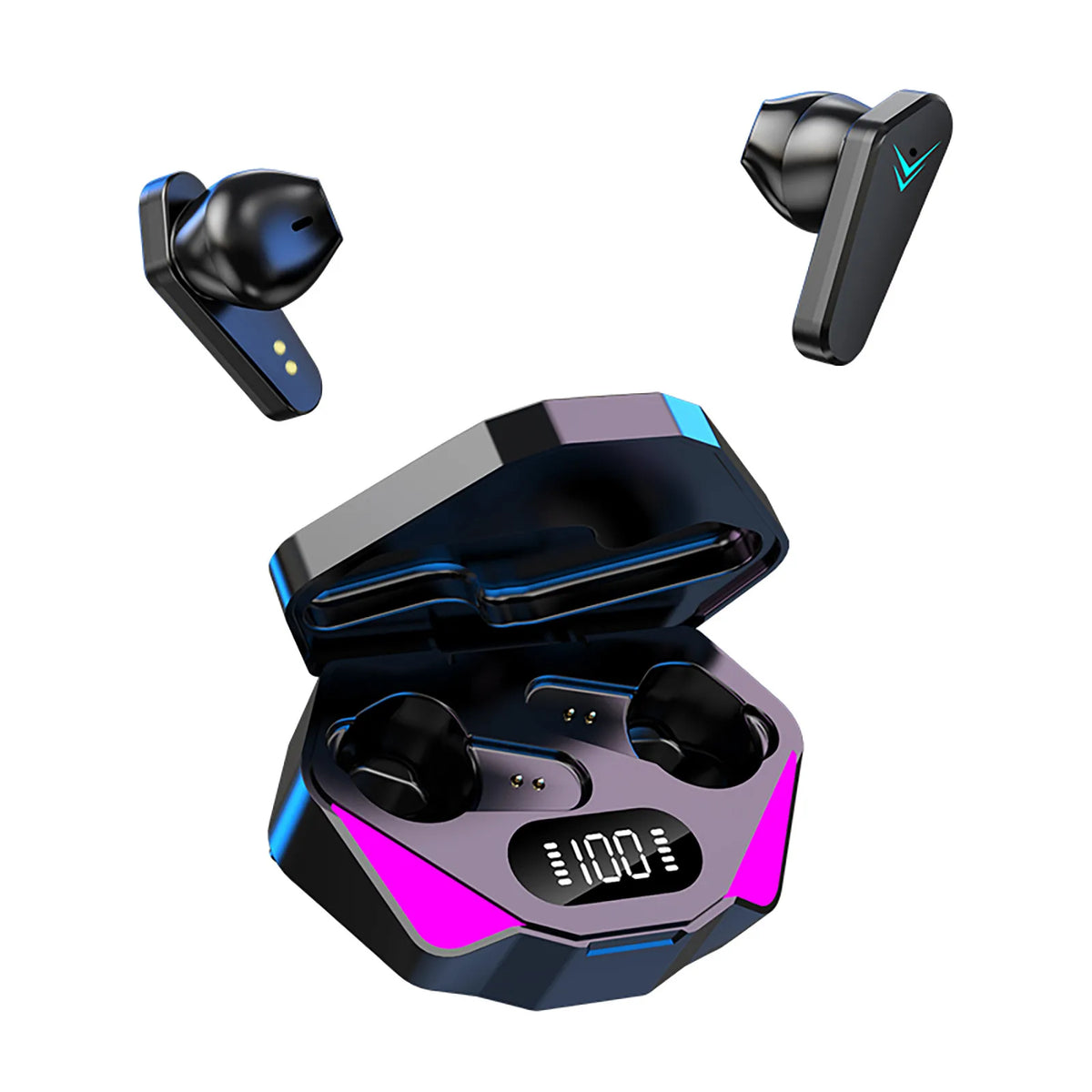 X15 Tws Earbuds Wireless Gaming Headset In-ear Game Headphone Earphone for Gamer