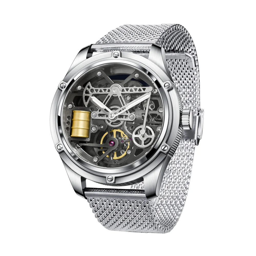 2023 Relogios Masculinos Pindu Design Mens WatchesSapphire glass Top Brand Machine Watch Men Business Clock Men Miyota 8215+Box