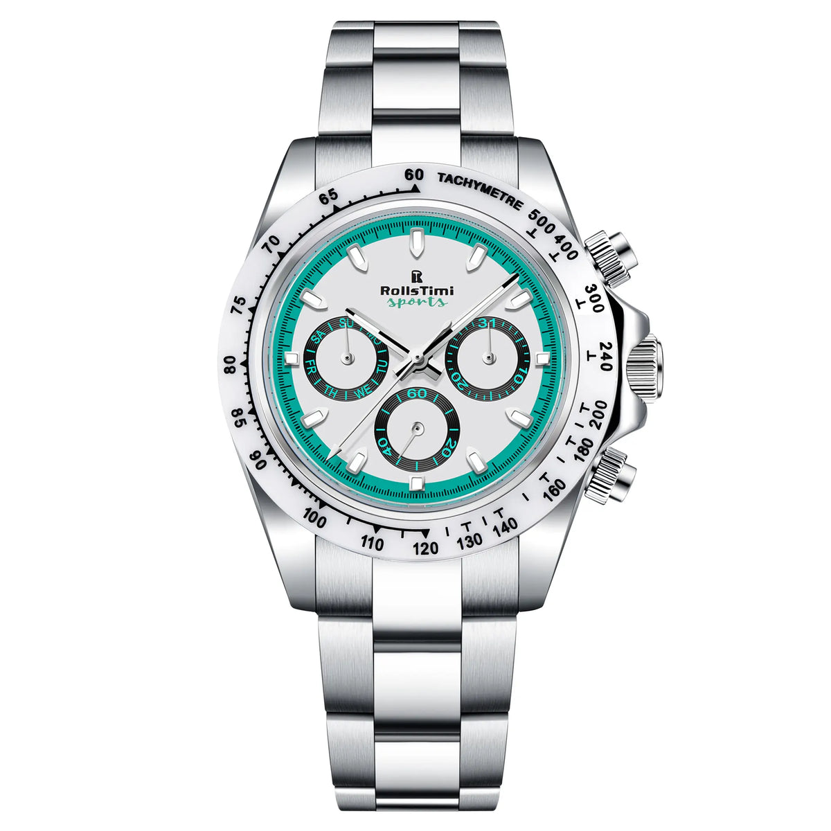 Rollstimi 2025New Men's Watches Top Luxury Automatic Watch For Men Mechanical Wristwatch Men Sport Chronograph Sapphire Crystal