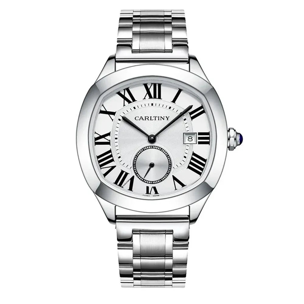 Luxury Watch Automatic Top Brand Men Mechanical Wristwatches CARLTINY Fashion Watches Homage Clocks New 2023 Relojes Para Hombre