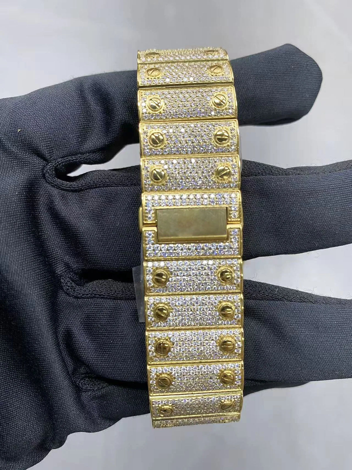 Wholesale Sport Luxury Iced Out Watches Men Women Hip Hop VVS D Colour Moissanite Watches Automatic Mechanical Watches
