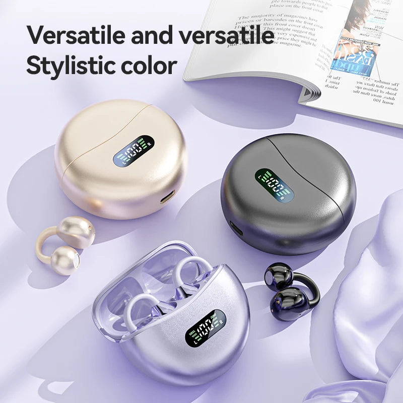 Sports ODM OEM Headphones Wireless Earphones BT V5.4 Earbuds OWS Open Ear Air Conduction Earphone From LINX Earbuds Factory