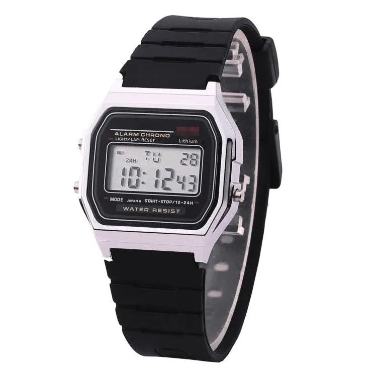Rose Gold Silver Watches Men Women Electronic Digital Display Retro Style Clock Men's Relogio Masculin Reloj Hombre homme