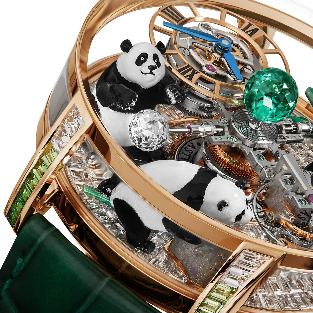 Custom logo Watch  Personalized Customized Animal Watch with Skeletonized Mechanical Watches Men Fashion