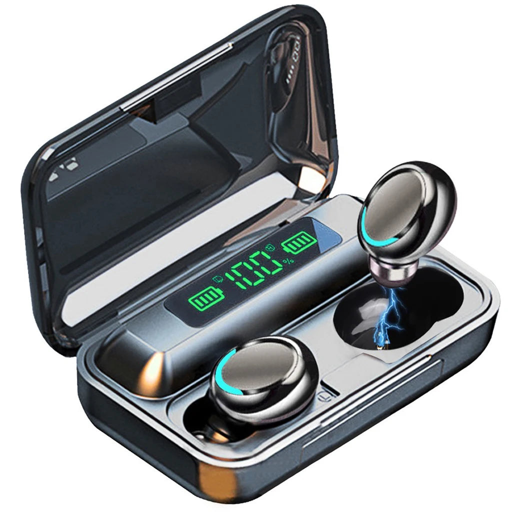VALDUS in Stock F9 TWS Earbuds Fones De Ouvido Auriculares F9-5c Audifonos Headphones Powerbank Wireless Earphones