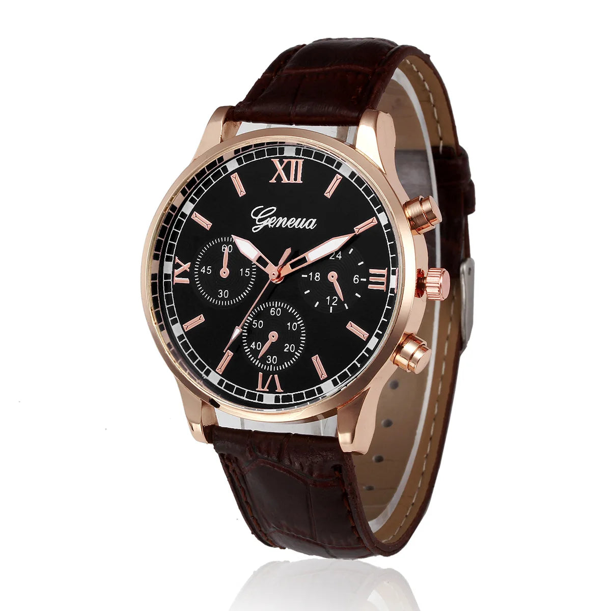 New Mens Watches Luxury Male Clock Fashion Sport Quartz Wristwatch for Man Casual Leather Belt Male Clock Relogio Masculino