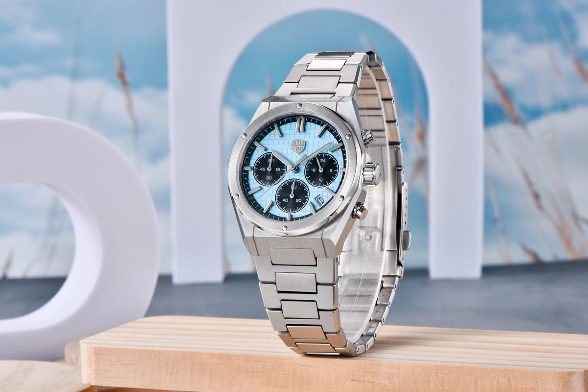 2025 New Engineer Design Rollstimi Chronograph Men's Watch Top Luxury Quartz Watch For Men 316l Stainless Steel Waterproof Watch