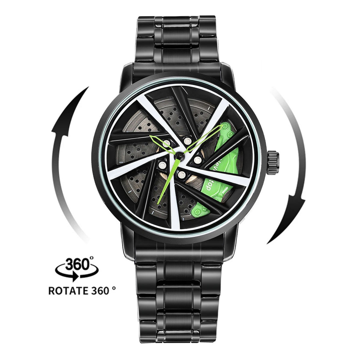 Luxury Sport Car Wheel Watch for Men Top Brand Car Wheel Rim Dial 3D Fashion Men's Watch Waterproof Men Watch Relogio Masculino