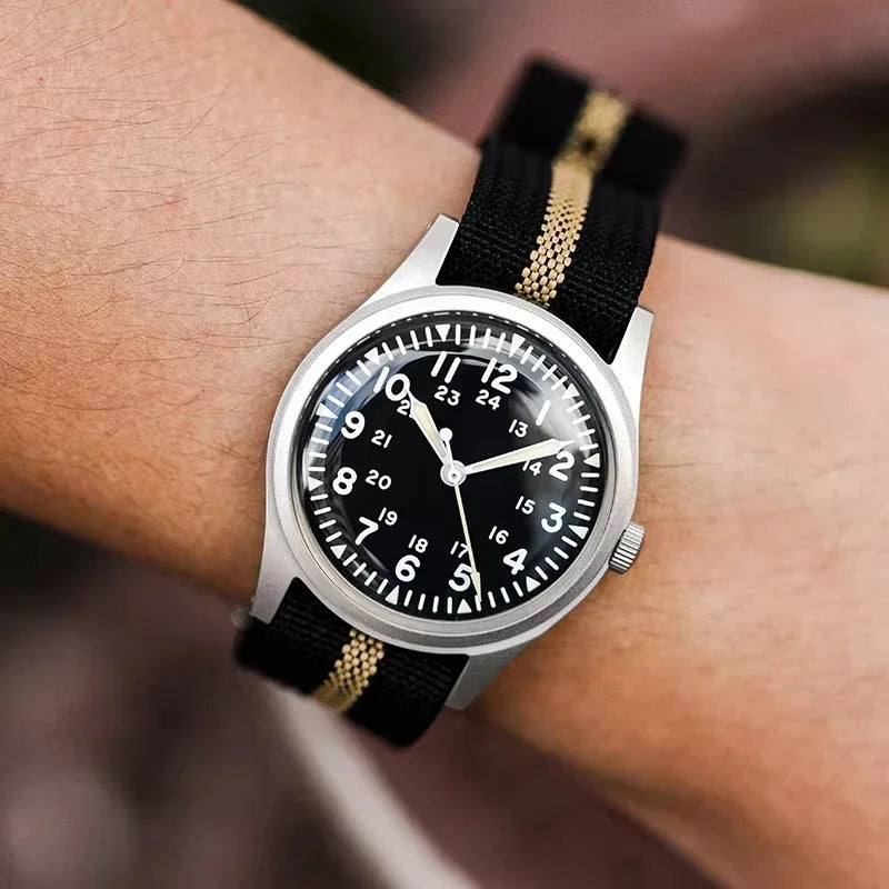 RDUNAE 2024New RA03 Vintage Quartz Watch Personalization man miyota super 2035 waterproof luminous reloj hombre watches for men