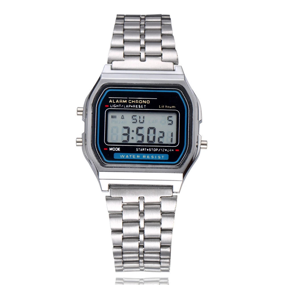2025 Digital Watches For Men Sports Waterproof Bracelet Clock Gold Electronice LED Wristwatch Women Casucal montre homme relogio