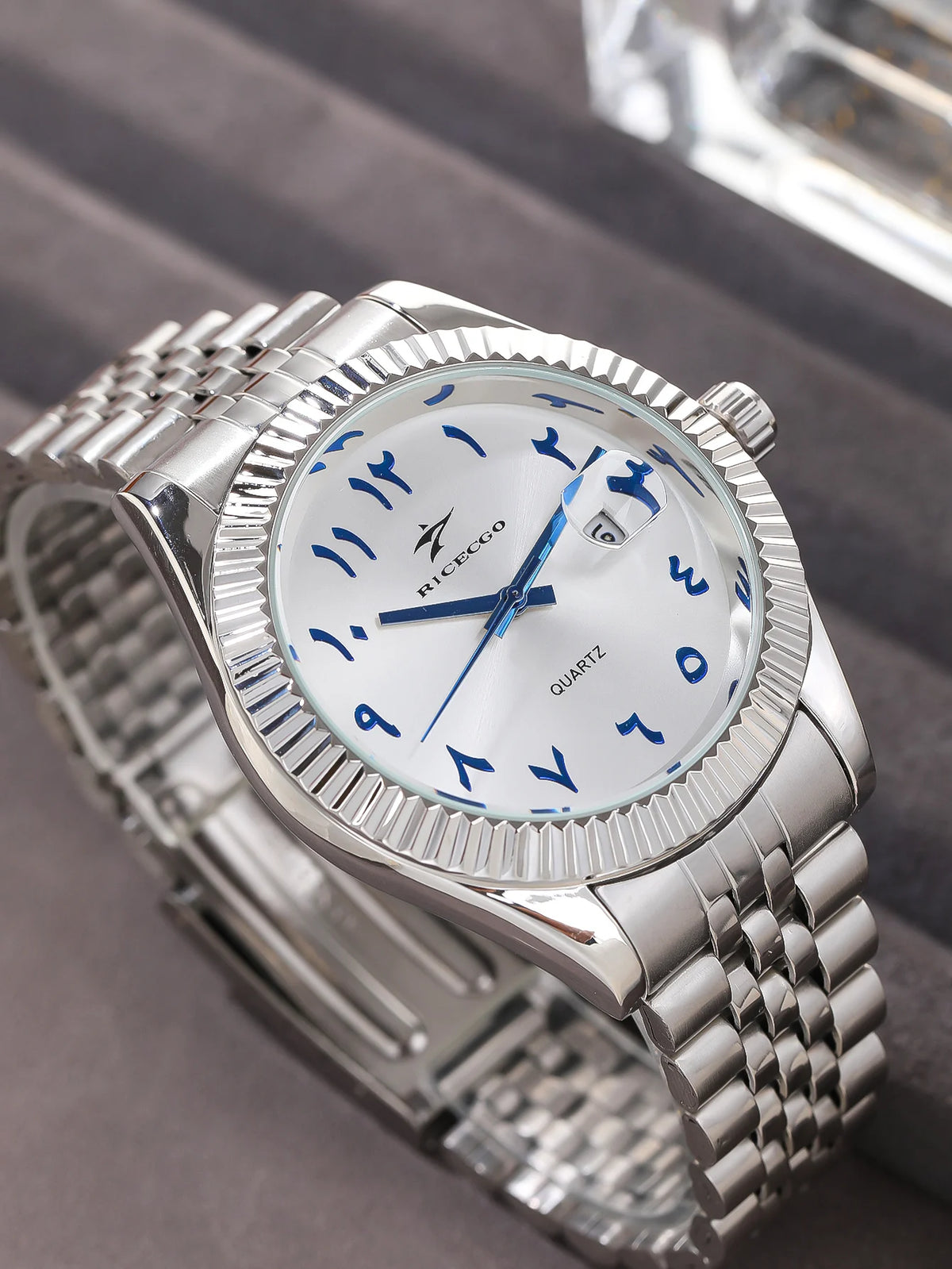 Fashion Men's Watches Date High-end Luxury Casual Sport Clock Classic Business Quartz Male Stainless Steel Wristwatches
