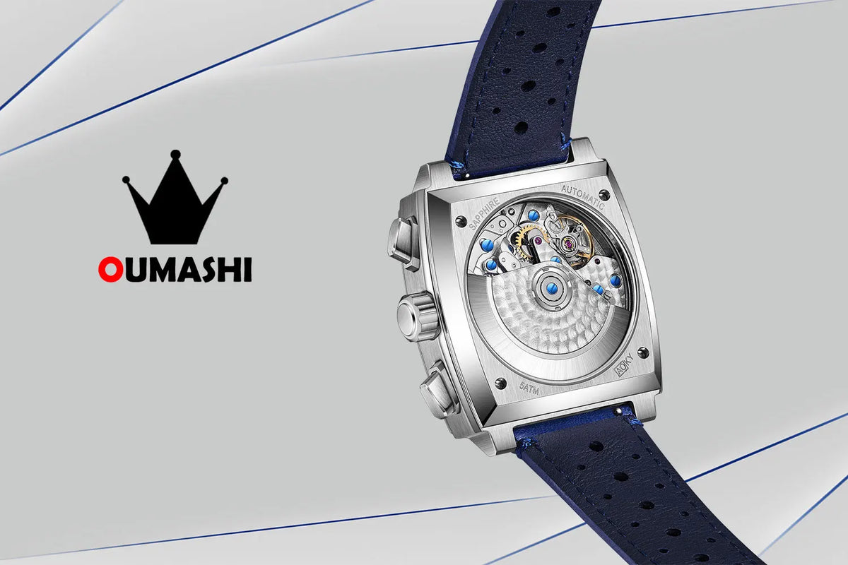 Luxury Automatic Watches for Men ETA7750 Chronograph Mechanical Style Dial Luminous Waterproof Leather strap Custom Men's Watch