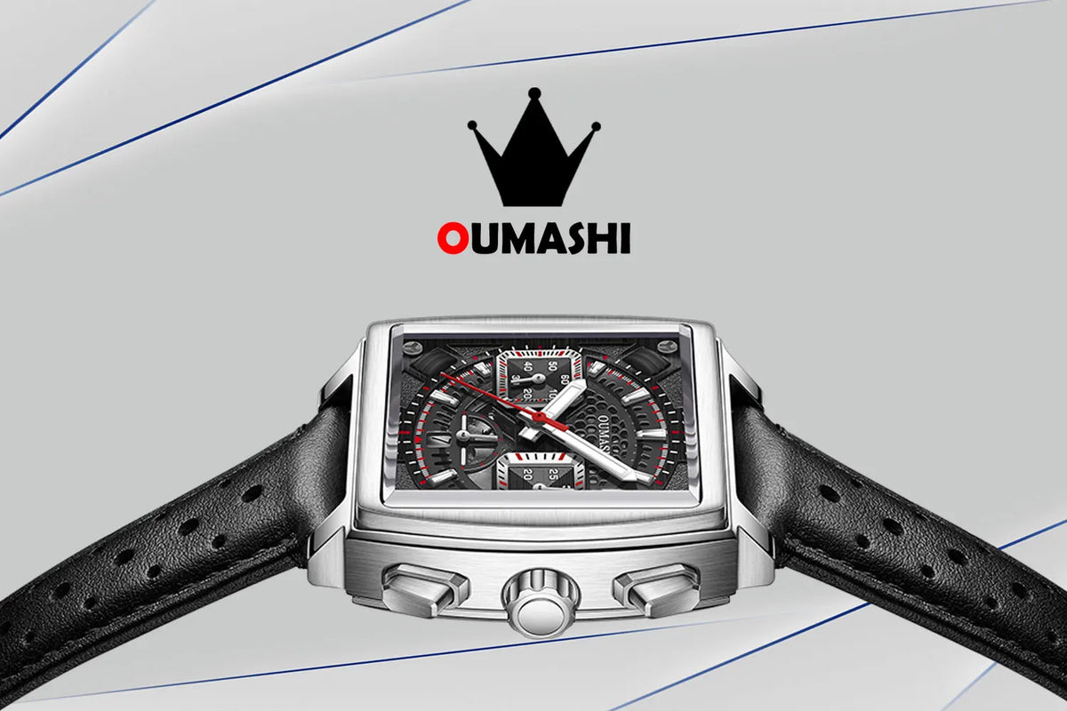 Luxury Automatic Watches for Men ETA7750 Chronograph Mechanical Style Dial Luminous Waterproof Leather strap Custom Men's Watch
