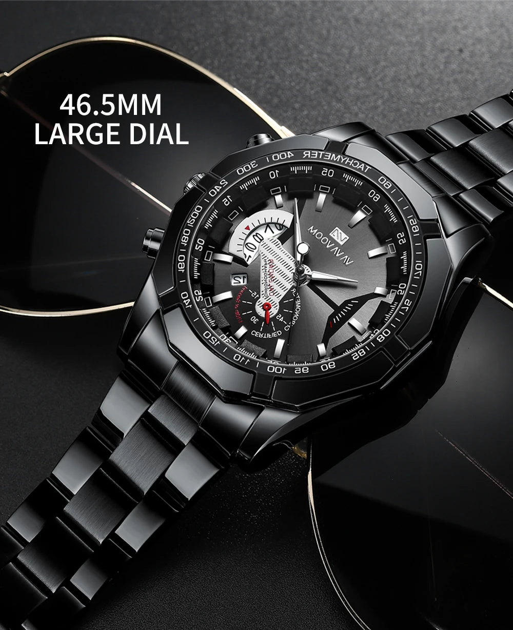 2023 Top Brand Luxury Watch Fashion Selling Gold Sports Casual Quartz  Travel Wristwatch Waterproof Mens Clock Relogio Masculino