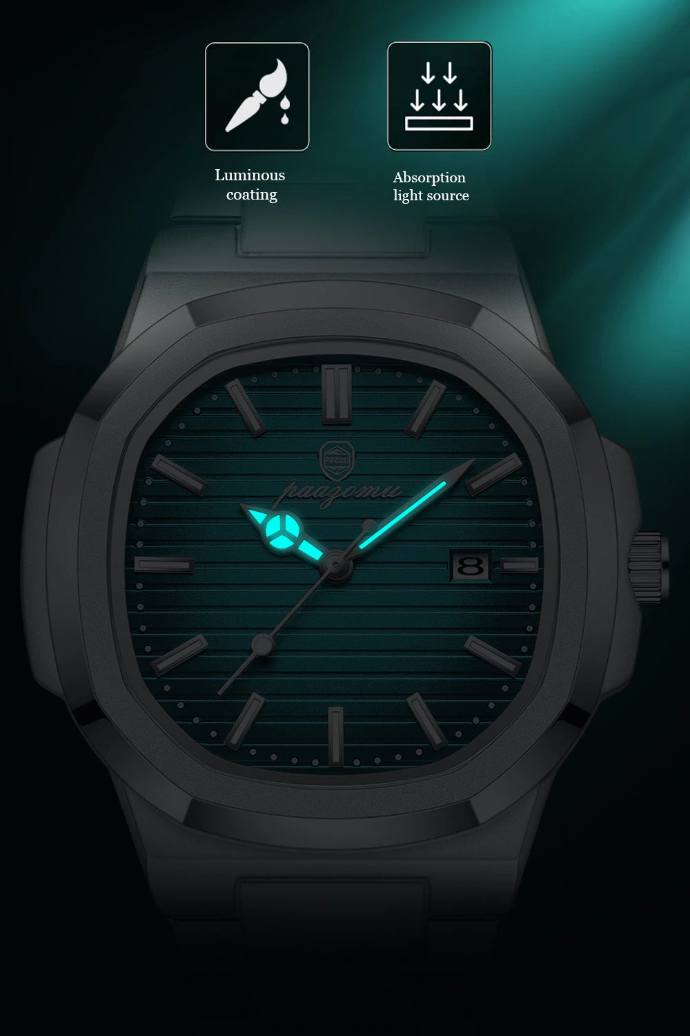 2025 Top Brand Luxury Fashion Diver Watch Men 30ATM Waterproof Date Clock Sport Watches Mens Quartz Wristwatch Relogio Masculino