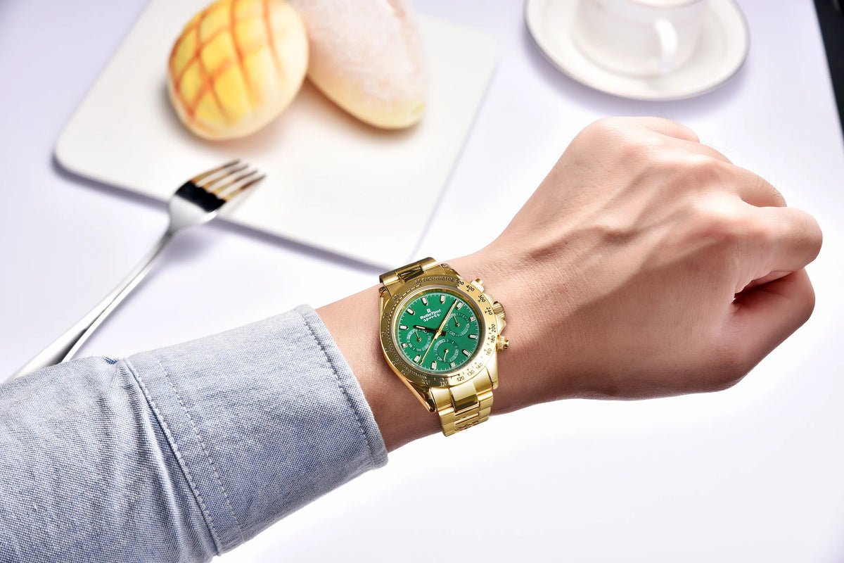 Rollstimi 2025New Men's Watches Top Luxury Automatic Watch For Men Mechanical Wristwatch Men Sport Chronograph Sapphire Crystal
