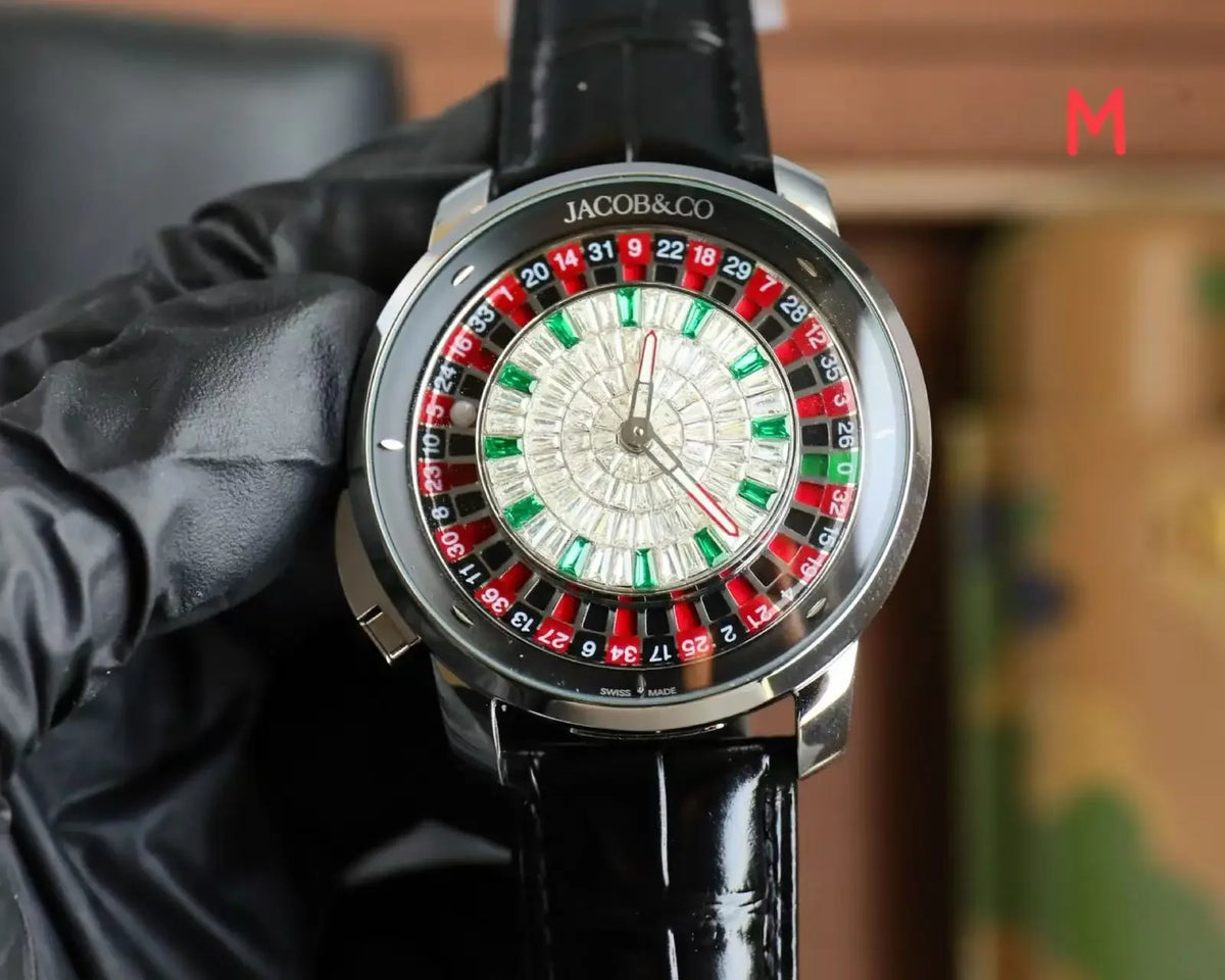 JACO Russian Roulette Watch Limited Edition Mechanical Watch Waterproof High Quality Men's Watch