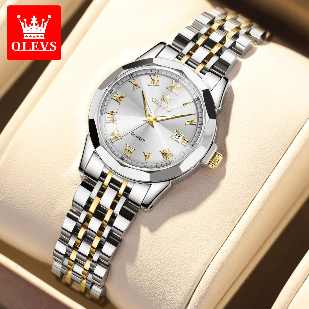 OLEVS Top Brand Original Watch for Women Best Selling Fashion Lady Wrist Watch New Waterproof Luminous Luxury Women Quartz Watch