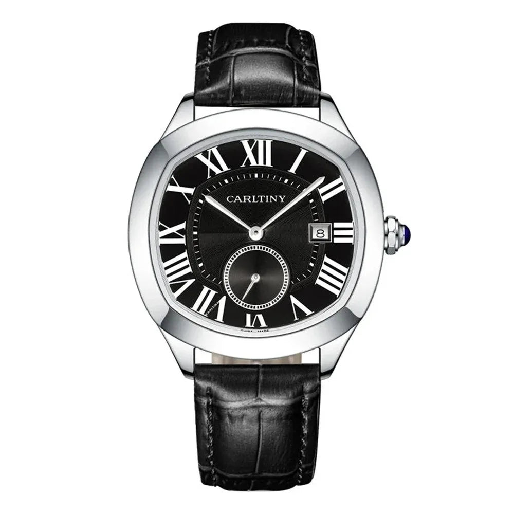 Luxury Watch Automatic Top Brand Men Mechanical Wristwatches CARLTINY Fashion Watches Homage Clocks New 2023 Relojes Para Hombre