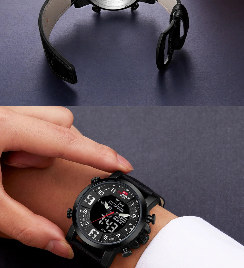 Man watch high-end luxury   quartz wrist  Clock waterproof  official-website automatic movement Watch Gifts for men Japanese mov