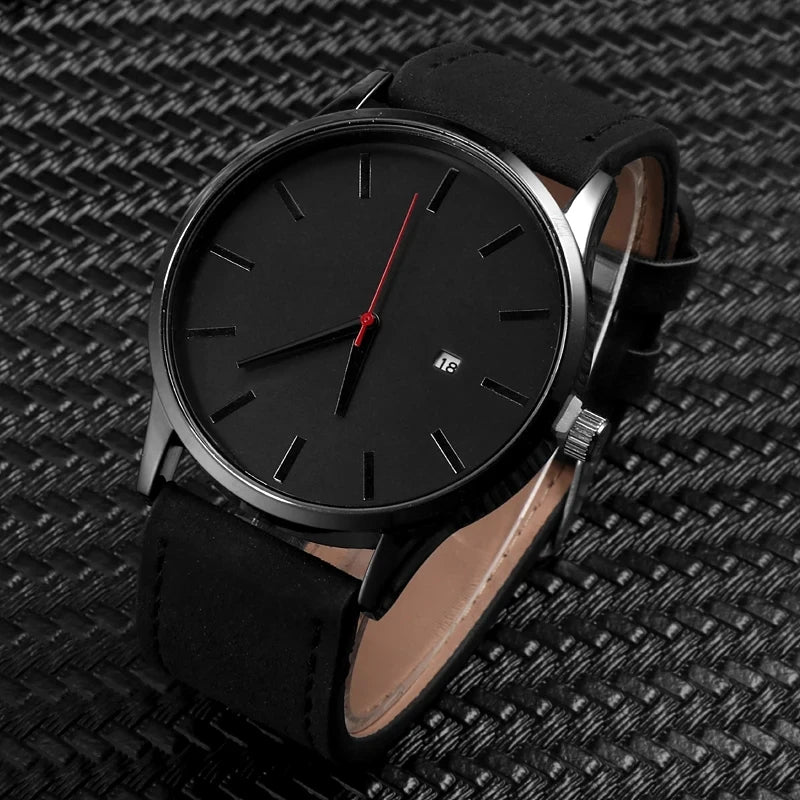 Relogio Masculino Men's Watches Fashion Simple Quartz Watches for Man Casual Sports Leather Male Quartz Clock relojes hombre