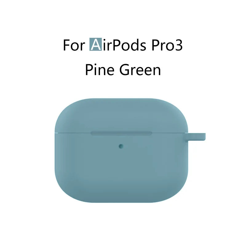 for AirPods Pro 3rd Generation Case Cover Earphone Accessories Soft Silicone Case with Keychain & Cleaning Kit for AirPods Pro 3