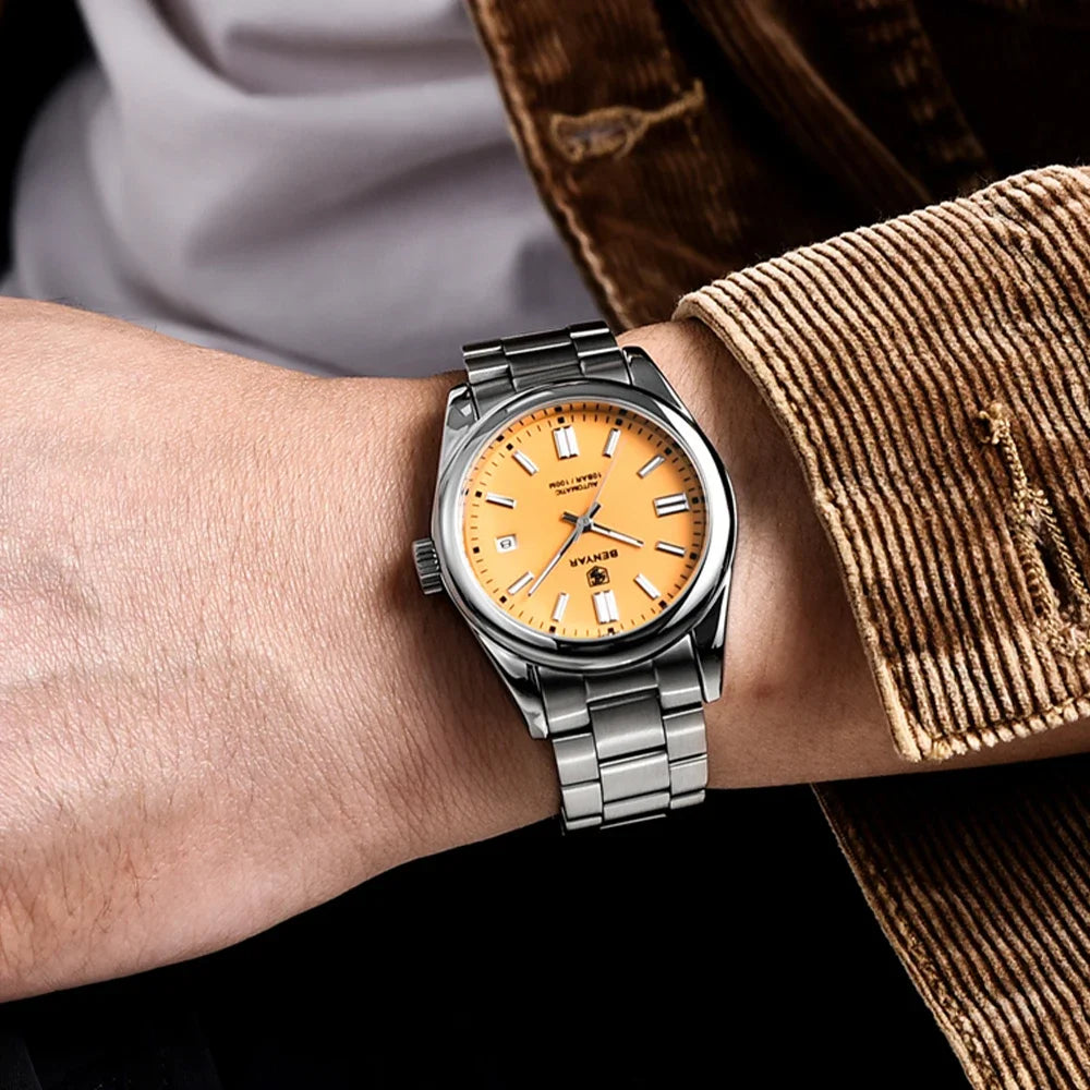 Relojes Hombre 2025 BENYAR New Watches Men Luxury Brand Chronograph Male Sport Watches Waterproof Stainless Steel Quartz Watch