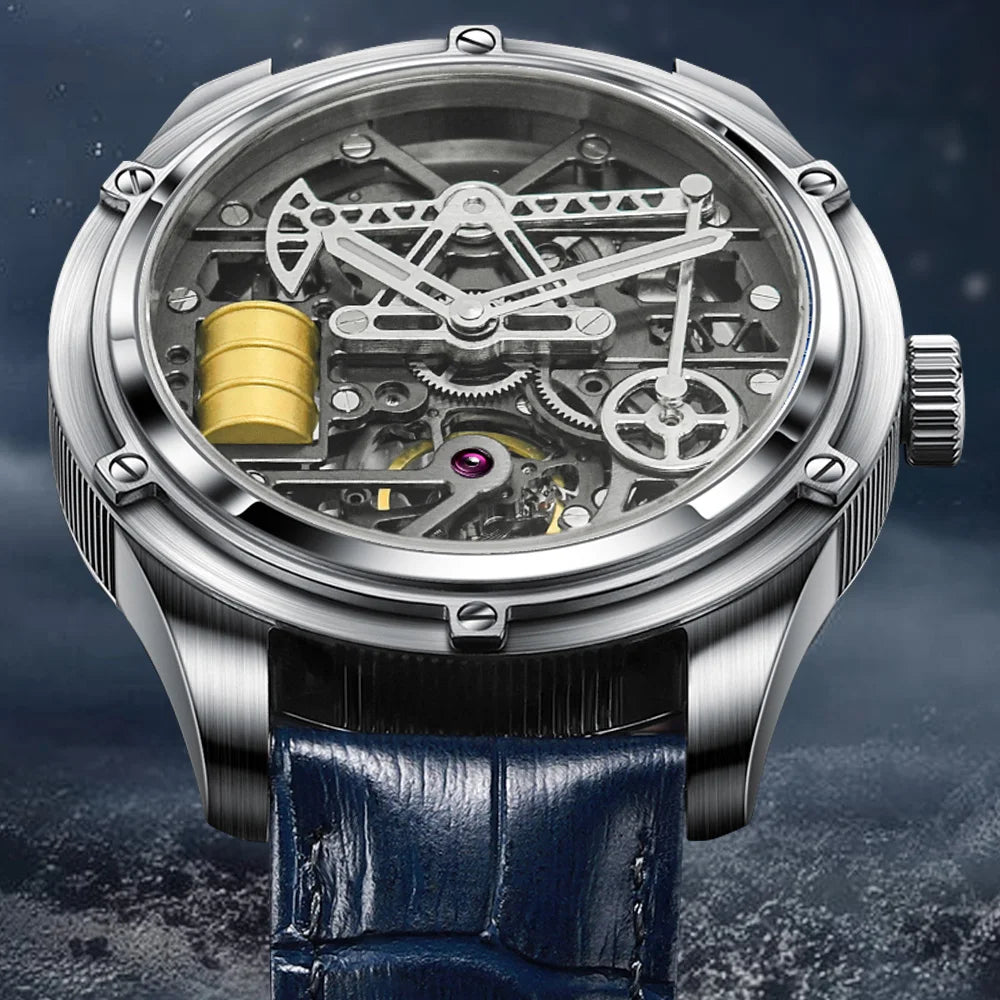 2023 Relogios Masculinos  Pindu Design Mens WatchesSapphire glass Top Brand Machine Watch Men Business Clock Men Miyota 8215+Box