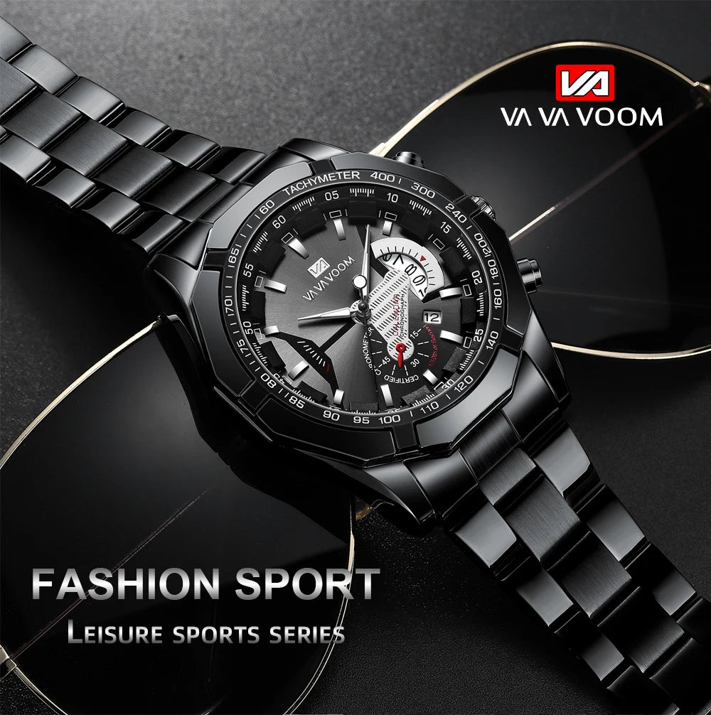 2023 Top Brand Luxury Watch Fashion Selling Gold Sports Casual Quartz  Travel Wristwatch Waterproof Mens Clock Relogio Masculino