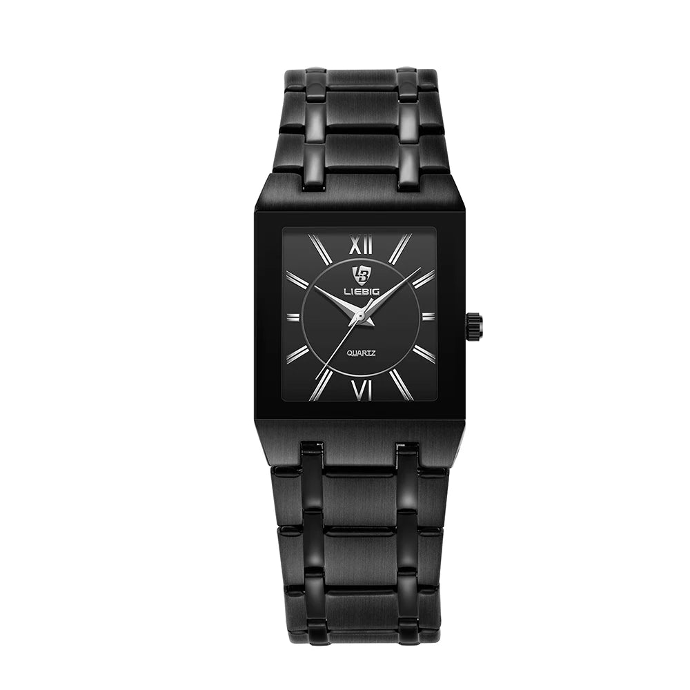 New Mens Watch Luxury Steel Bracelet Gold Quartz movement Waterproof Golden Wristwatches For Woman Watch relogio masculino Clock