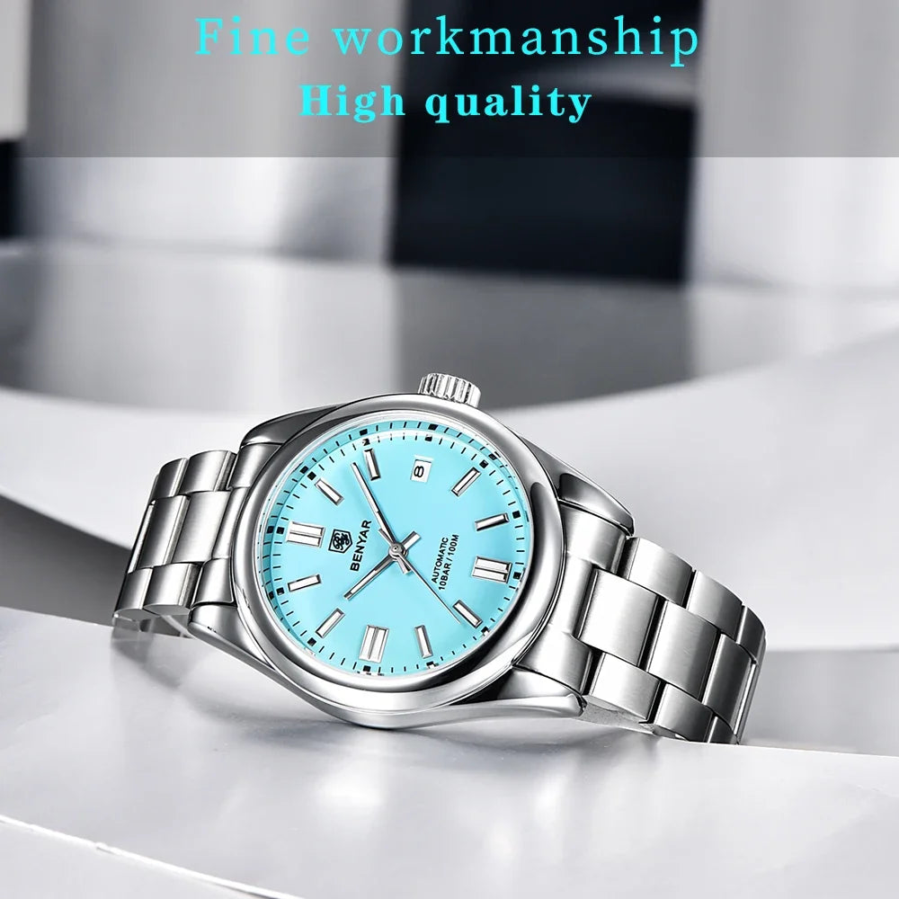 Relojes Hombre 2025 BENYAR New Watches Men Luxury Brand Chronograph Male Sport Watches Waterproof Stainless Steel Quartz Watch
