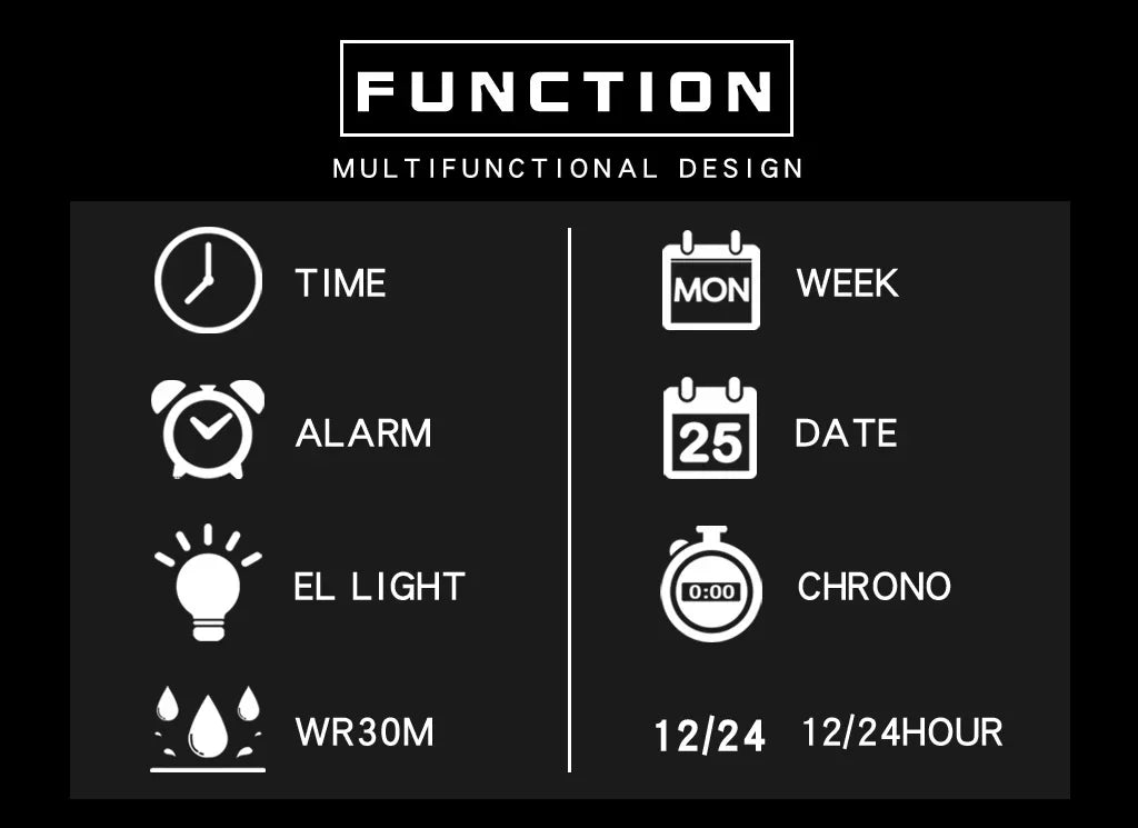 Digital Watches Men Sports Luminous Chronograph Waterproof Ultra-thin Electronic Wrist Watches Relogio Masculino Reloj Hombre