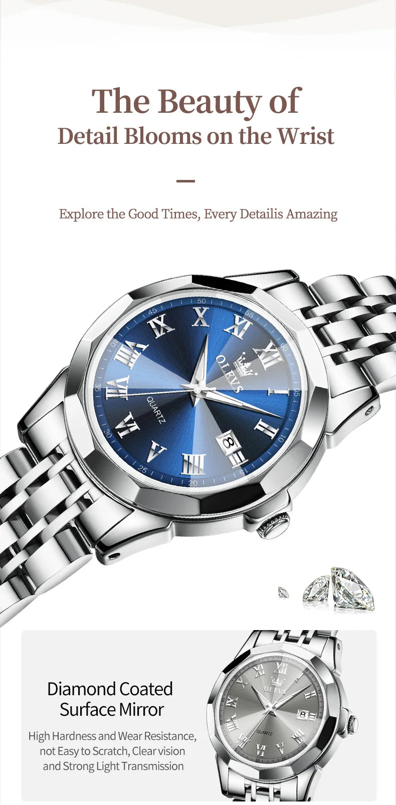 OLEVS Top Brand Original Watch for Women Best Selling Fashion Lady Wrist Watch New Waterproof Luminous Luxury Women Quartz Watch