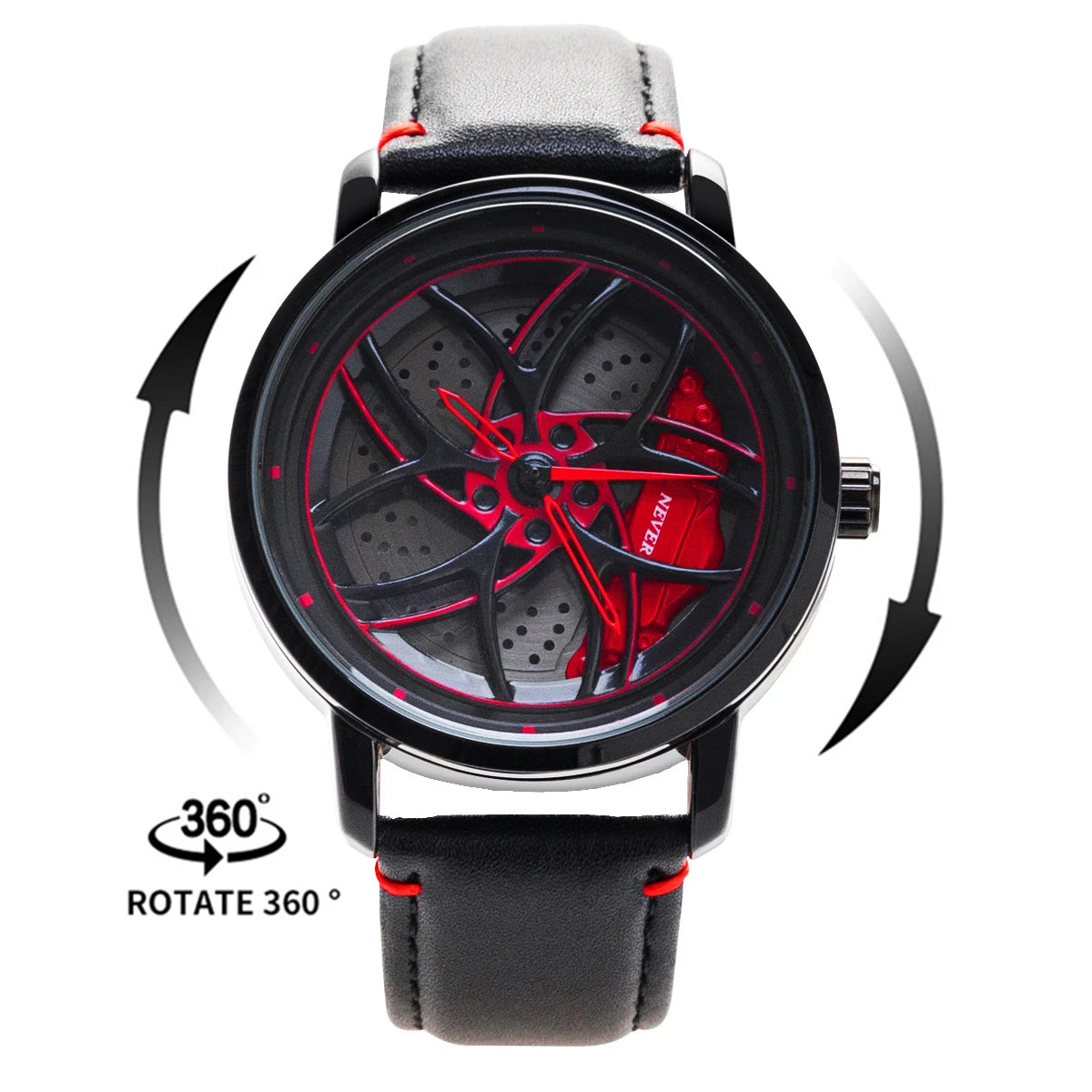 Luxury Sport Car Wheel Watch for Men Top Brand Car Wheel Rim Dial 3D Fashion Men's Watch Waterproof Men Watch Relogio Masculino