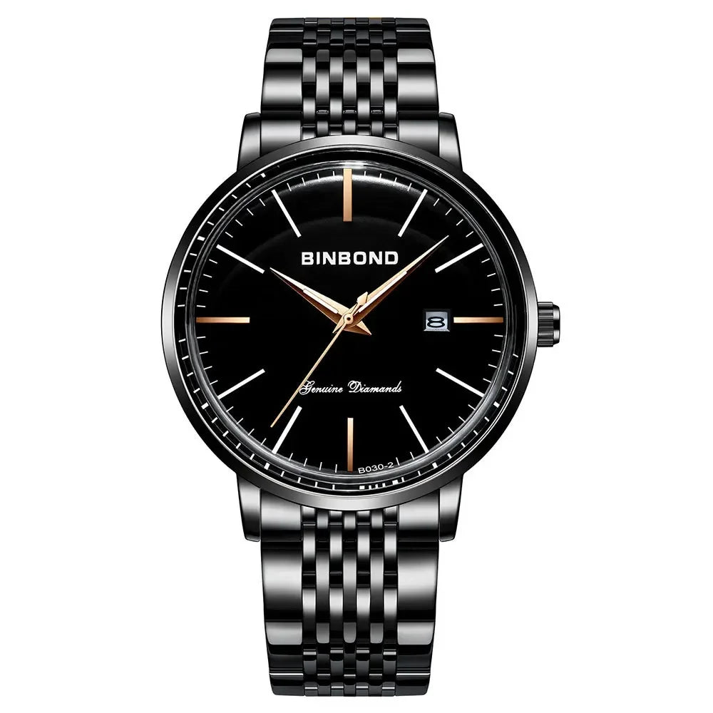 Luxury Square Sport Man Wristwatch Waterproof Luminous Chronograph Quartz Men's Watches Stainless Steel Men Watch Reloj