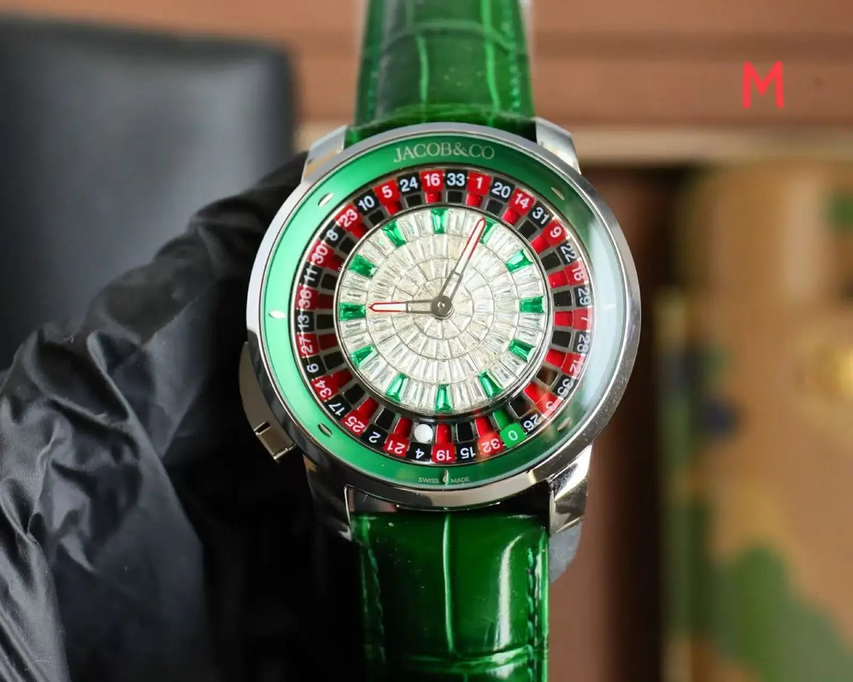JACO Russian Roulette Watch Limited Edition Mechanical Watch Waterproof High Quality Men's Watch
