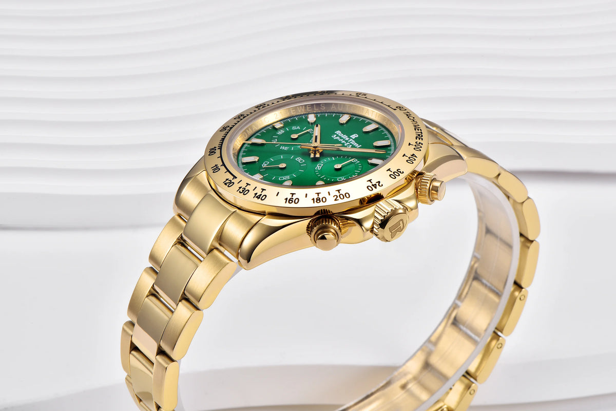 Rollstimi 2025New Men's Watches Top Luxury Automatic Watch For Men Mechanical Wristwatch Men Sport Chronograph Sapphire Crystal