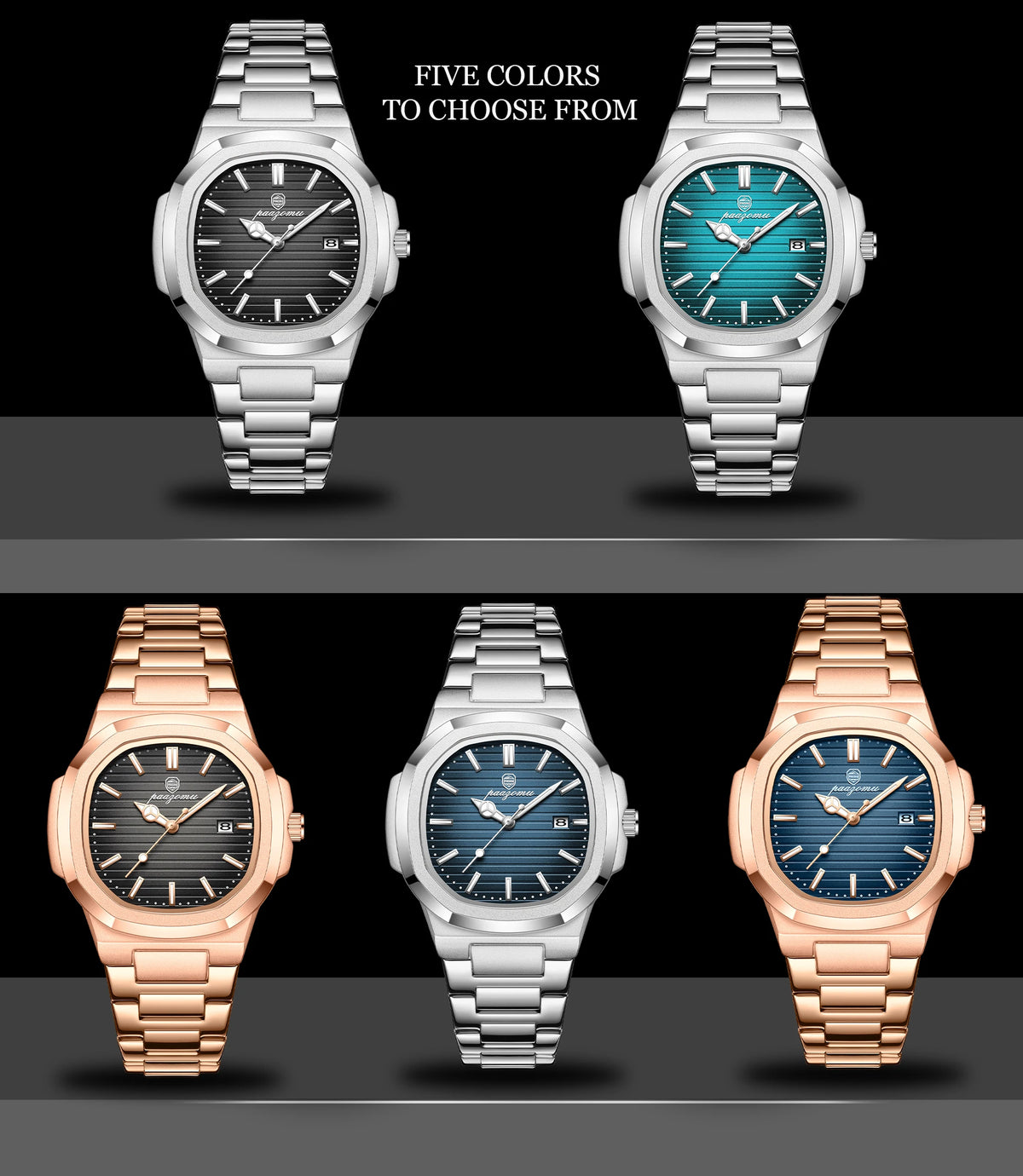 2025 Top Brand Luxury Fashion Diver Watch Men 30ATM Waterproof Date Clock Sport Watches Mens Quartz Wristwatch Relogio Masculino