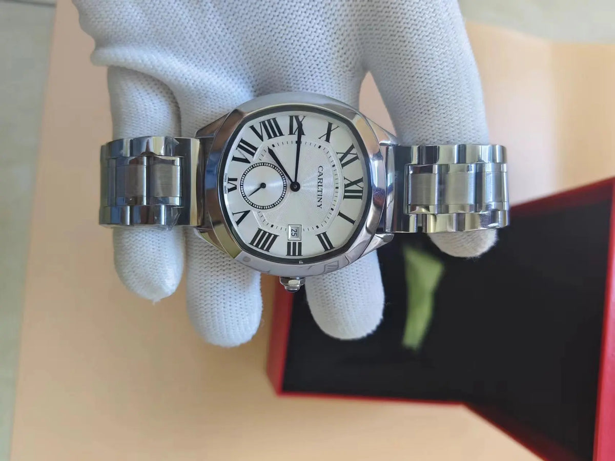 Luxury Watch Automatic Top Brand Men Mechanical Wristwatches CARLTINY Fashion Watches Homage Clocks New 2023 Relojes Para Hombre