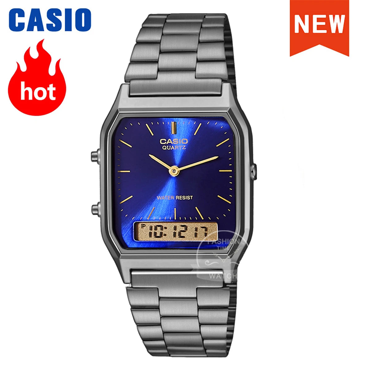 Casio watch for men top brand luxury Dual display Waterproof Wrist Watch relogio masculino New for 2025