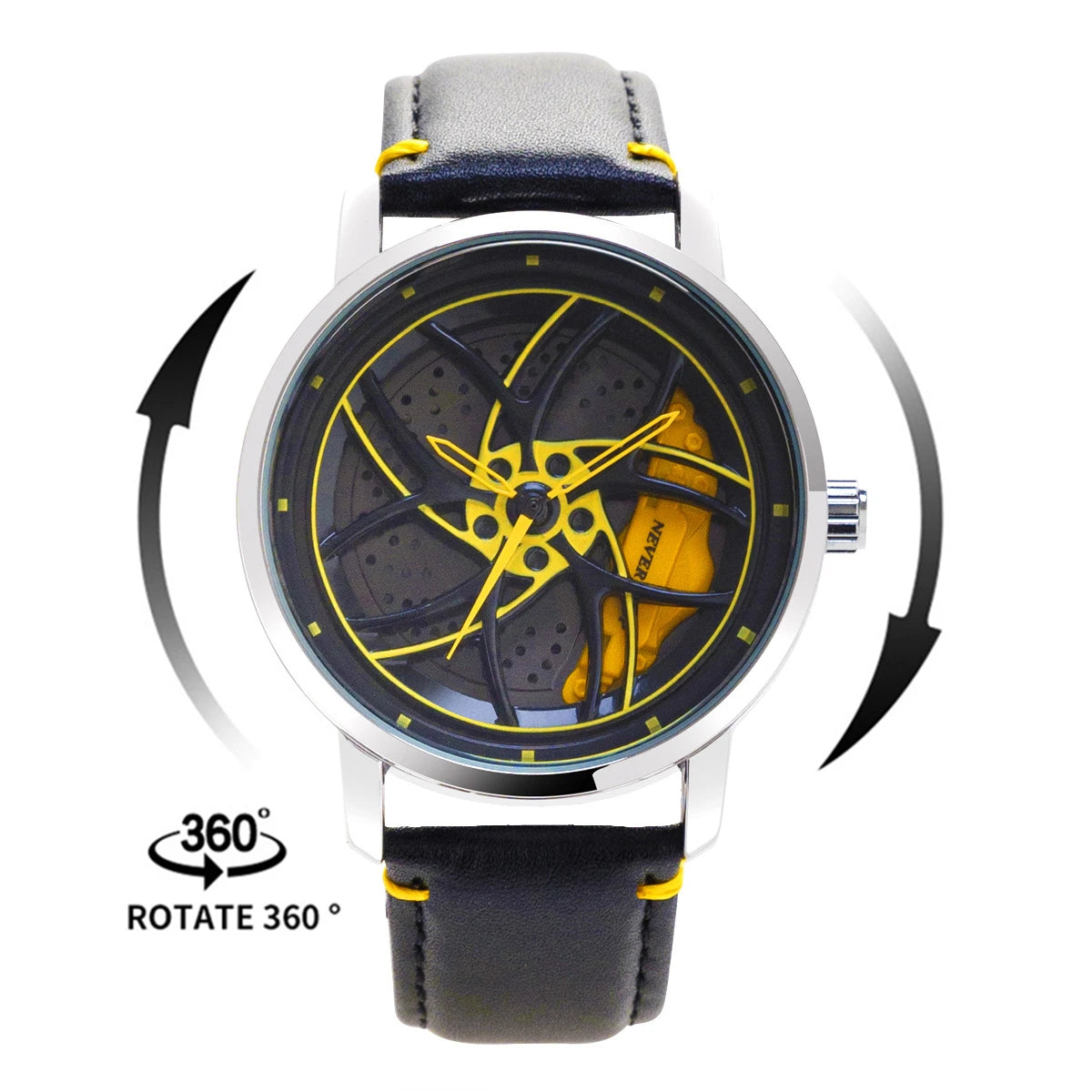 Luxury Sport Car Wheel Watch for Men Top Brand Car Wheel Rim Dial 3D Fashion Men's Watch Waterproof Men Watch Relogio Masculino