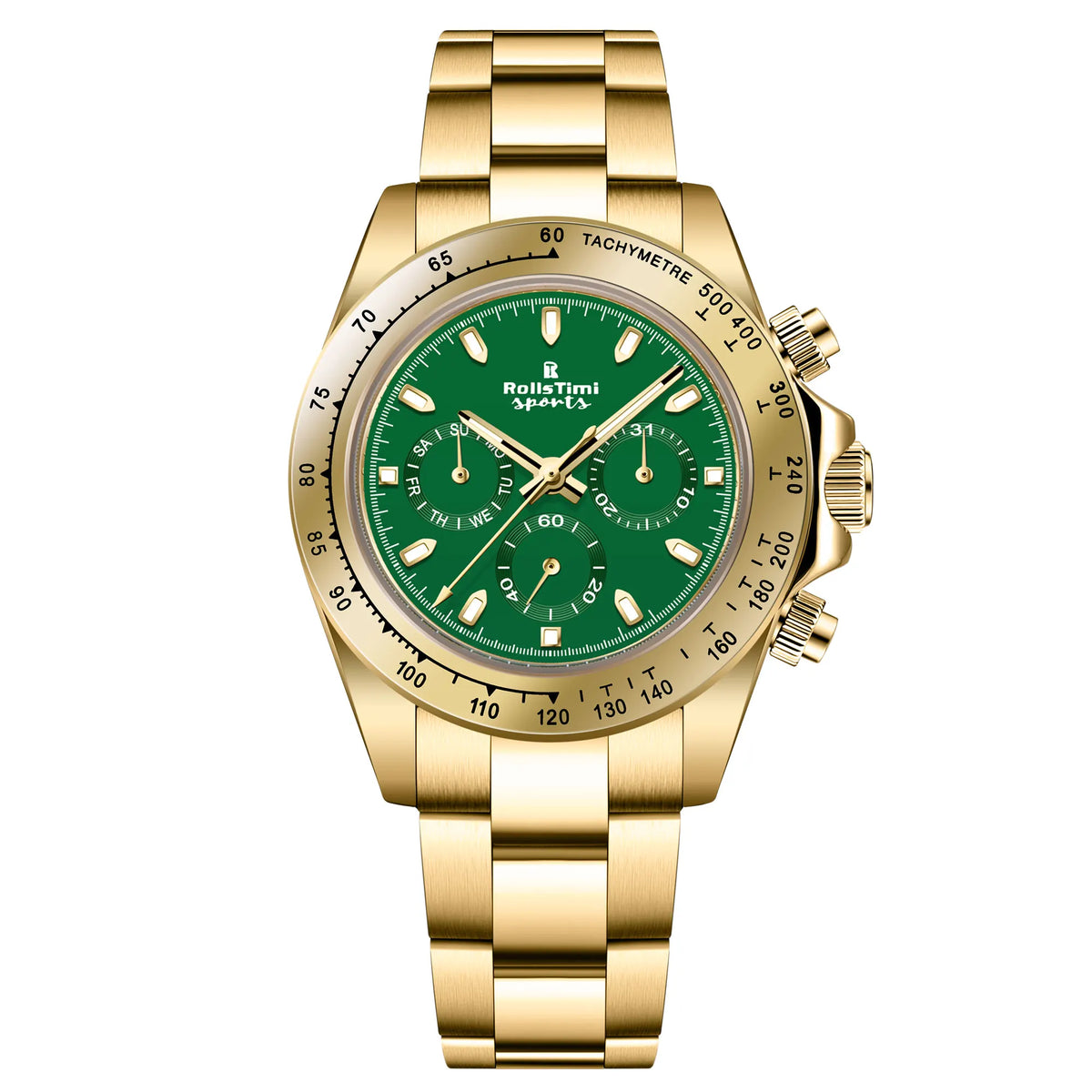 Rollstimi 2025New Men's Watches Top Luxury Automatic Watch For Men Mechanical Wristwatch Men Sport Chronograph Sapphire Crystal