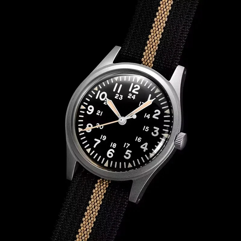 RDUNAE 2024New RA03 Vintage Quartz Watch Personalization man miyota super 2035 waterproof luminous reloj hombre watches for men